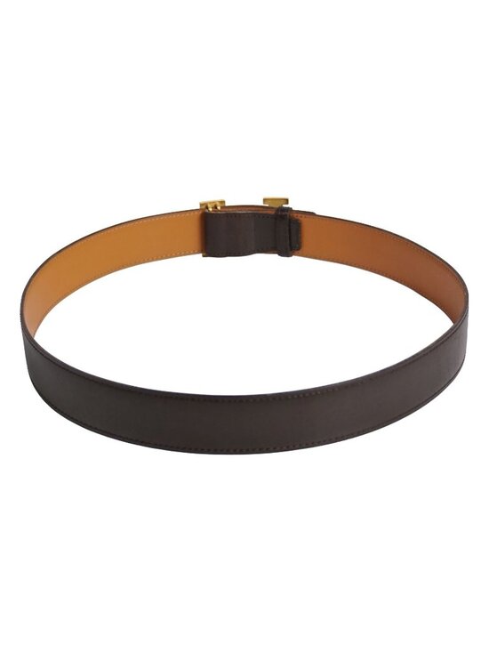 Hermes Vintage Belt Leather H-ro main image 4